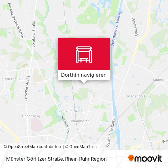 Münster Görlitzer Straße Karte