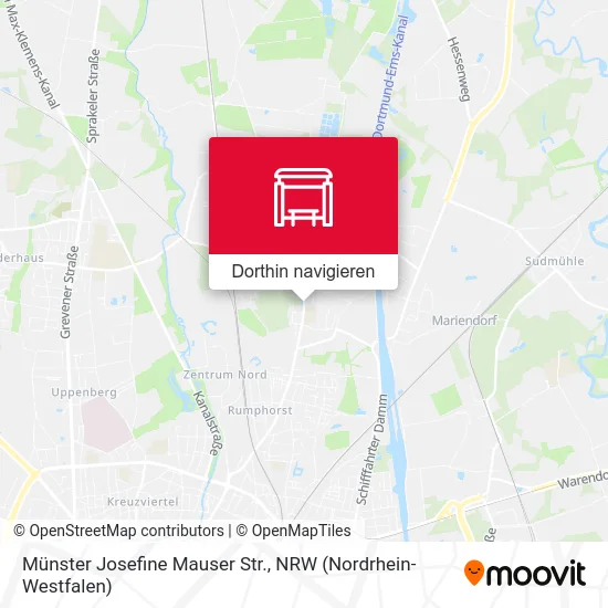 Münster Josefine Mauser Str. Karte