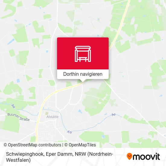 Schwiepinghook, Eper Damm Karte