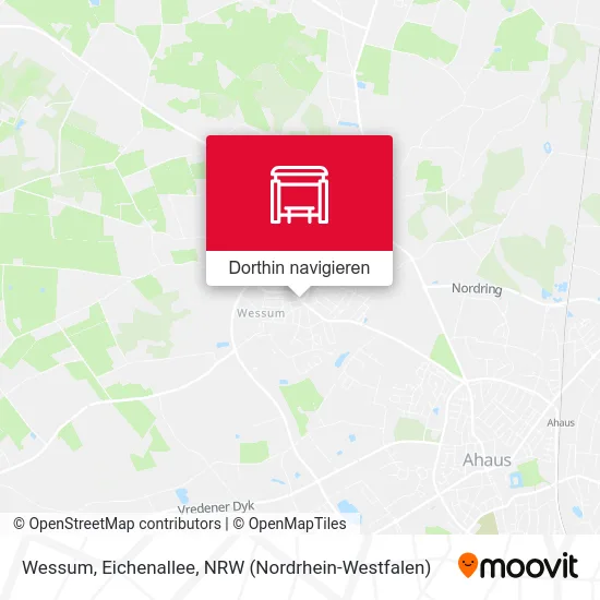 Wessum, Eichenallee Karte