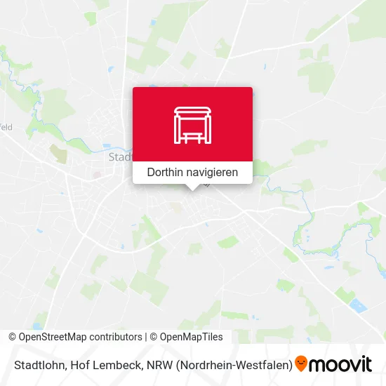 Stadtlohn, Hof Lembeck Karte