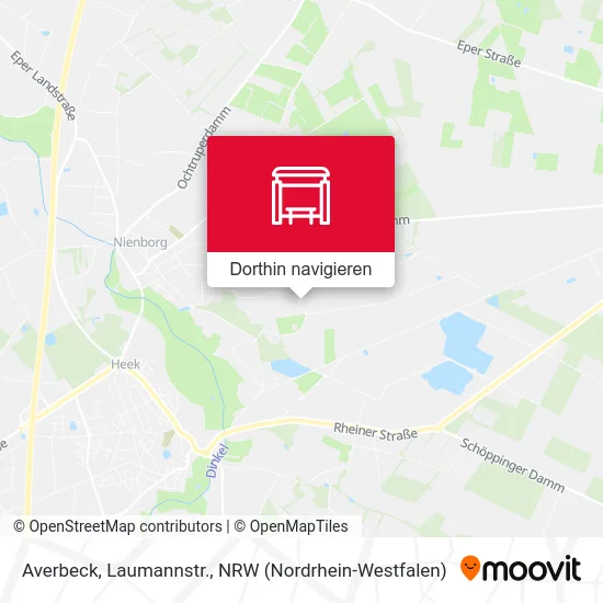 Averbeck, Laumannstr. Karte