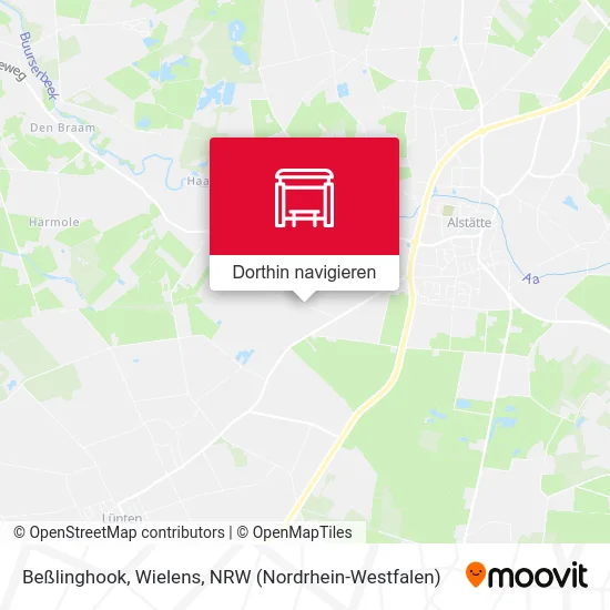 Beßlinghook, Wielens Karte