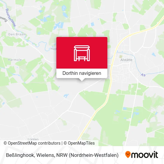 Beßlinghook, Wielens Karte