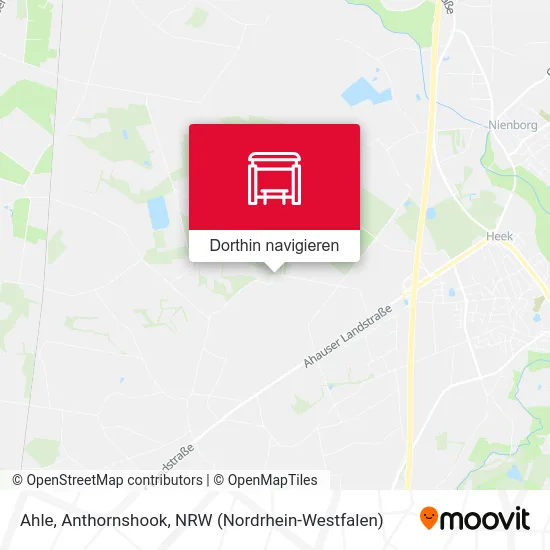 Ahle, Anthornshook Karte