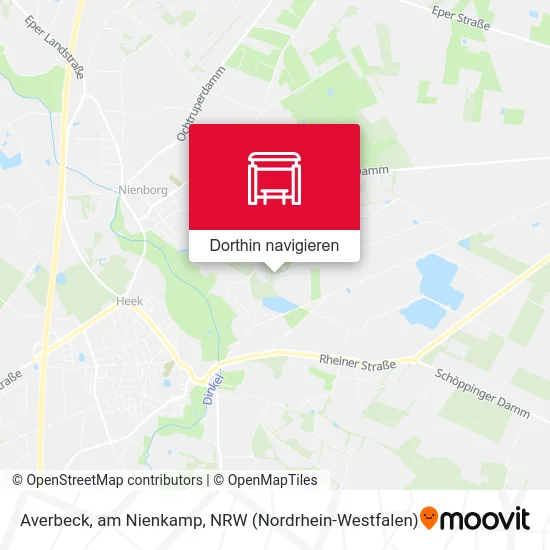 Averbeck, am Nienkamp Karte