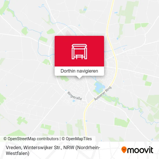 Vreden, Winterswijker Str. Karte
