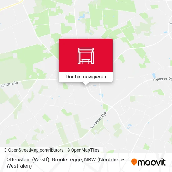 Ottenstein (Westf), Brookstegge Karte