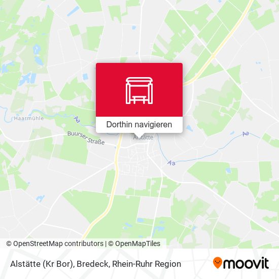 Alstätte (Kr Bor), Bredeck Karte