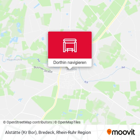 Alstätte (Kr Bor), Bredeck Karte