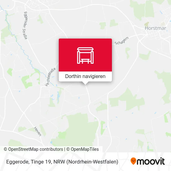 Eggerode, Tinge 19 Karte