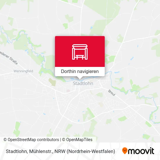 Stadtlohn, Mühlenstr. Karte