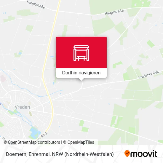 Doemern, Ehrenmal Karte