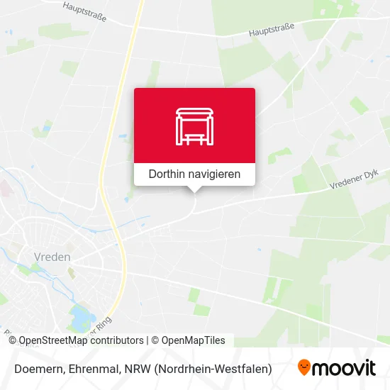 Doemern, Ehrenmal Karte