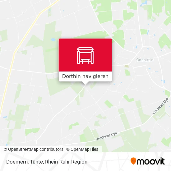 Doemern, Tünte Karte