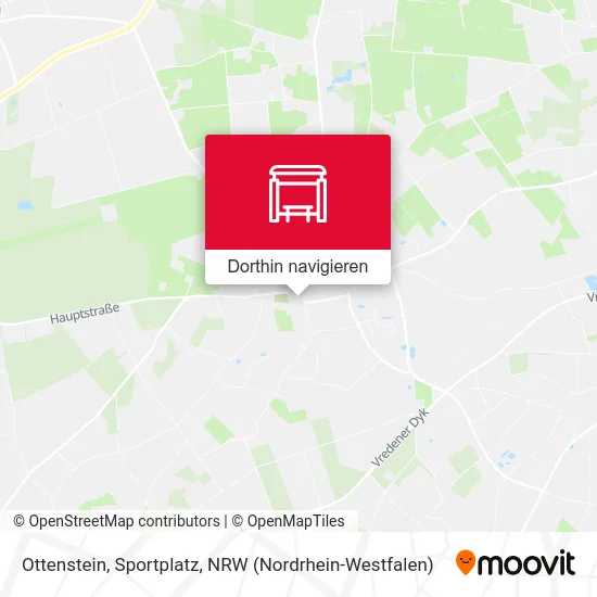 Ottenstein, Sportplatz Karte