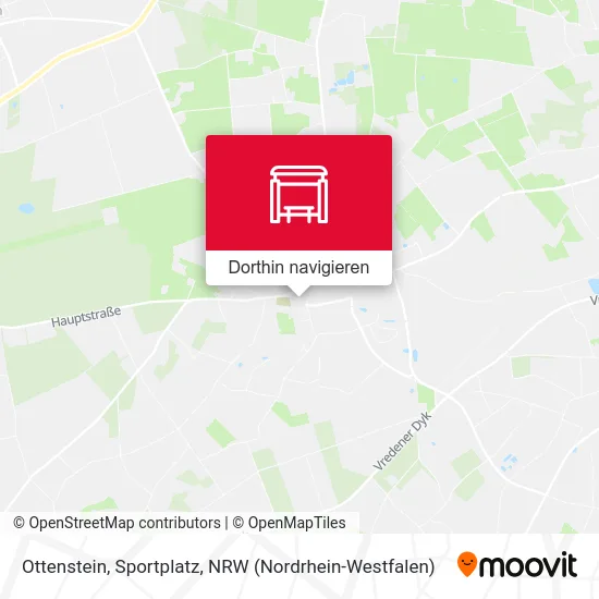 Ottenstein, Sportplatz Karte