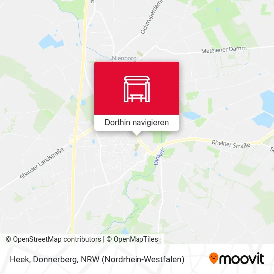 Heek, Donnerberg Karte