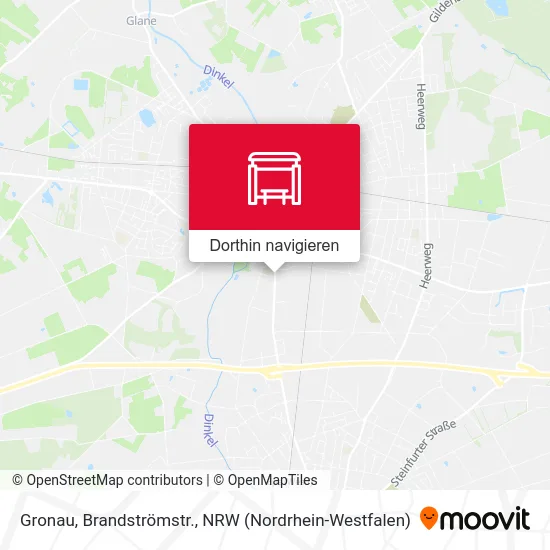 Gronau, Brandströmstr. Karte