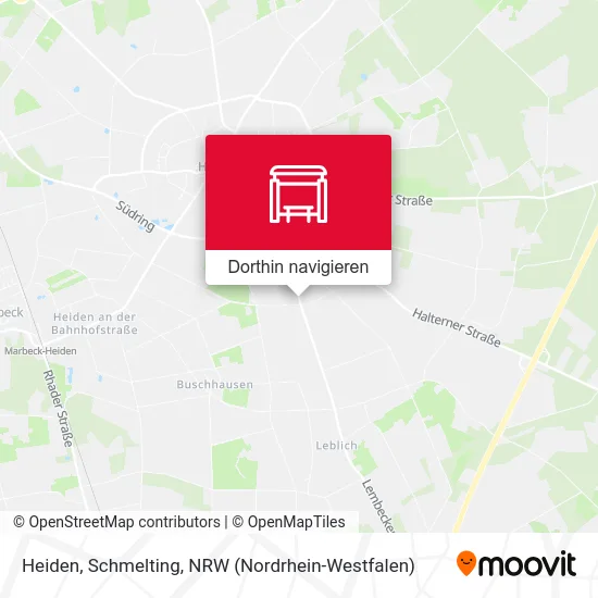 Heiden, Schmelting Karte