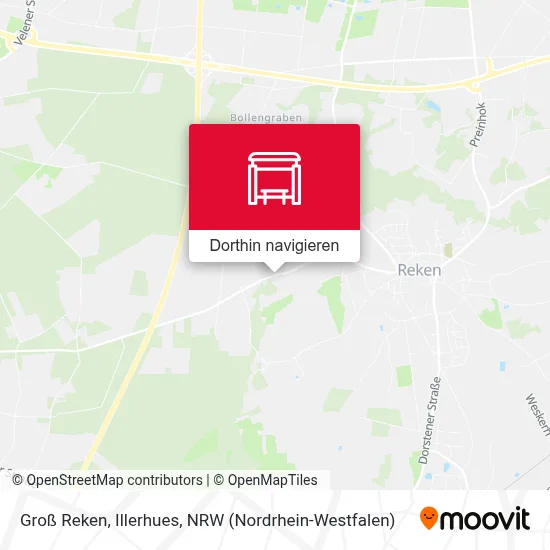 Groß Reken, Illerhues Karte