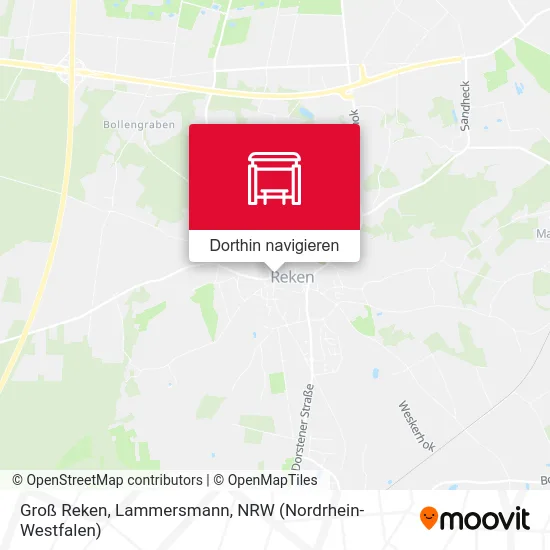 Groß Reken, Lammersmann Karte