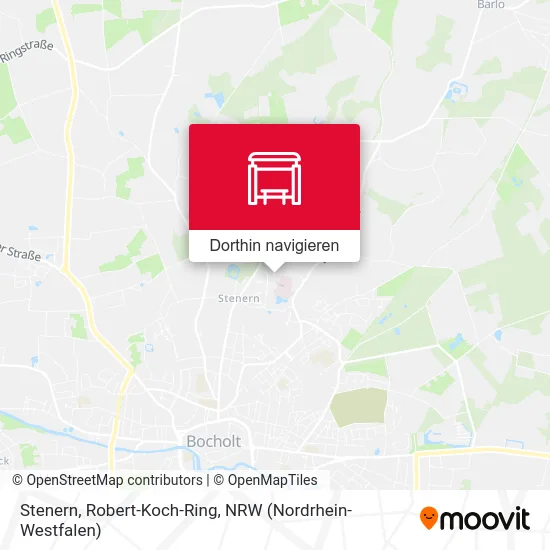 Stenern, Robert-Koch-Ring Karte