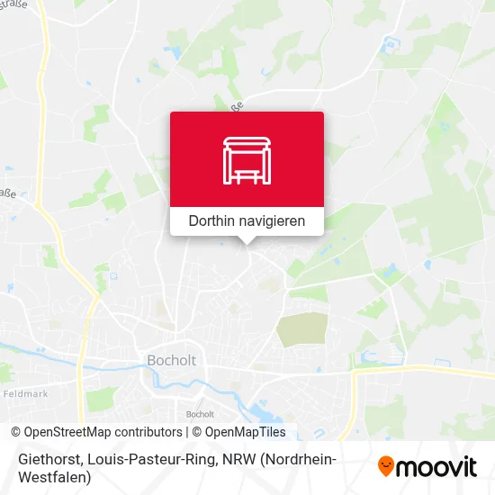 Giethorst, Louis-Pasteur-Ring Karte