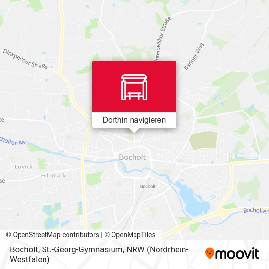 Bocholt, St.-Georg-Gymnasium Karte