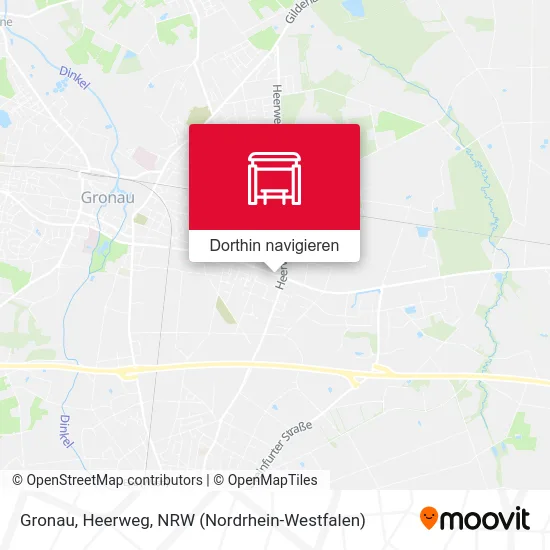 Gronau, Heerweg Karte