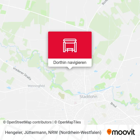 Hengeler, Jüttermann Karte