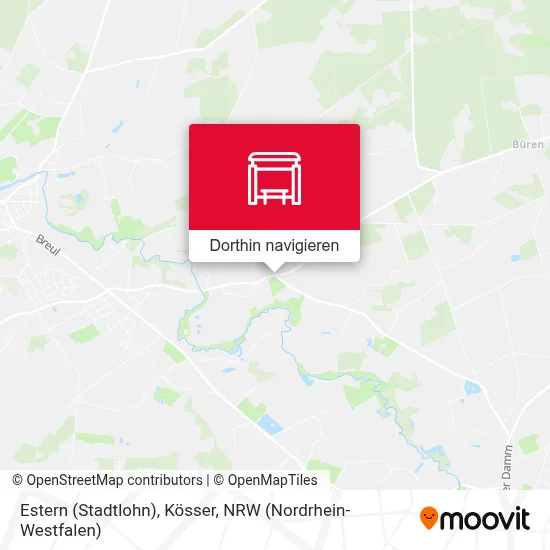 Estern (Stadtlohn), Kösser Karte