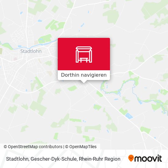 Stadtlohn, Gescher-Dyk-Schule Karte