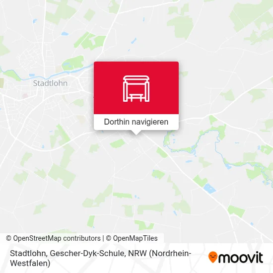 Stadtlohn, Gescher-Dyk-Schule Karte