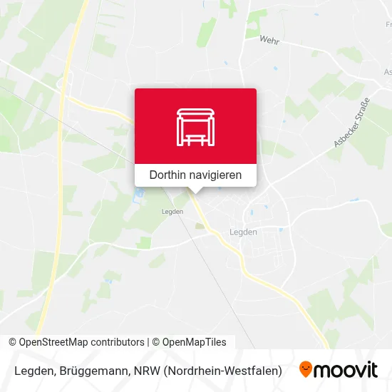 Legden, Brüggemann Karte