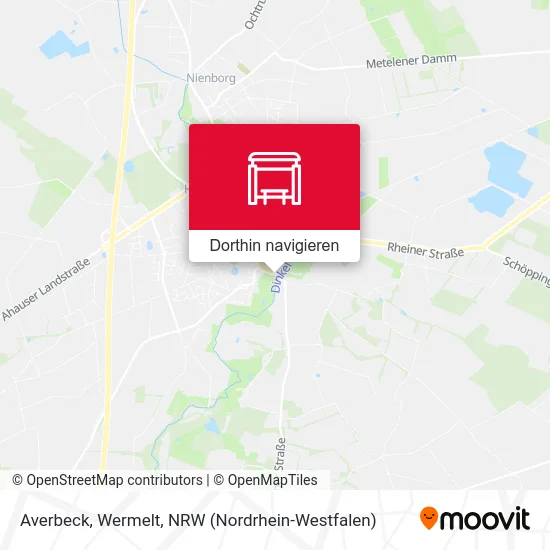 Averbeck, Wermelt Karte