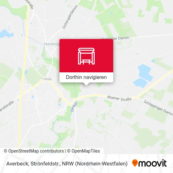 Averbeck, Strönfeldstr. Karte