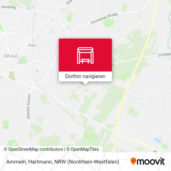 Ammeln, Hartmann Karte