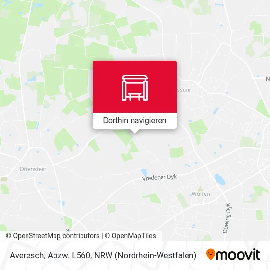 Averesch, Abzw. L560 Karte