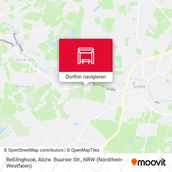 Beßlinghook, Abzw. Buurser Str. Karte