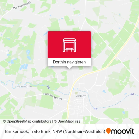 Brinkerhook, Trafo Brink Karte