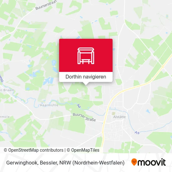 Gerwinghook, Bessler Karte