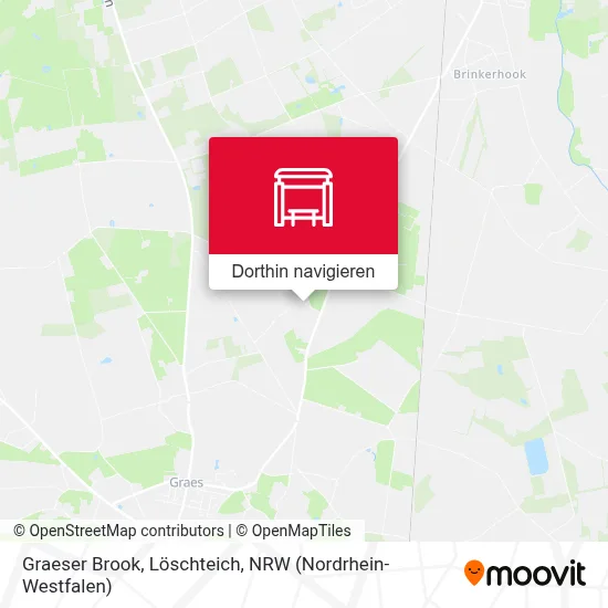 Graeser Brook, Löschteich Karte