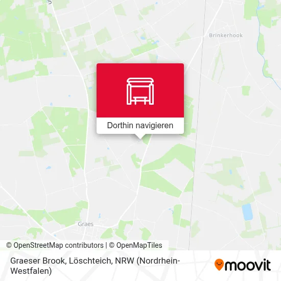 Graeser Brook, Löschteich Karte