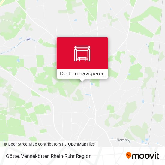 Götte, Vennekötter Karte