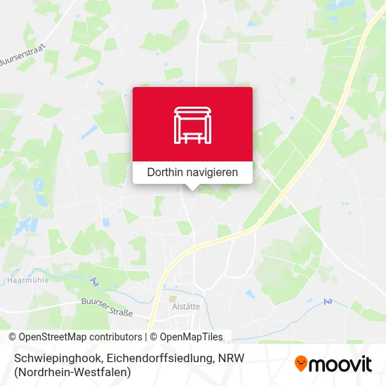 Schwiepinghook, Eichendorffsiedlung Karte