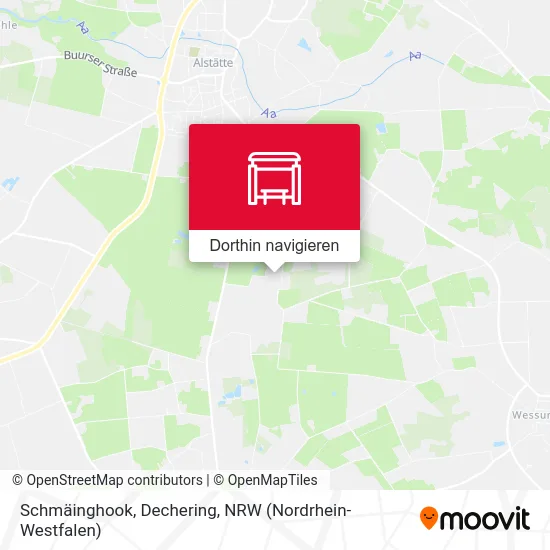 Schmäinghook, Dechering Karte