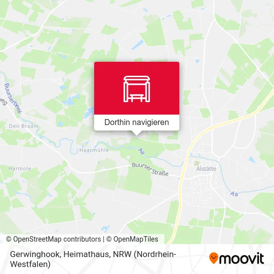 Gerwinghook, Heimathaus Karte