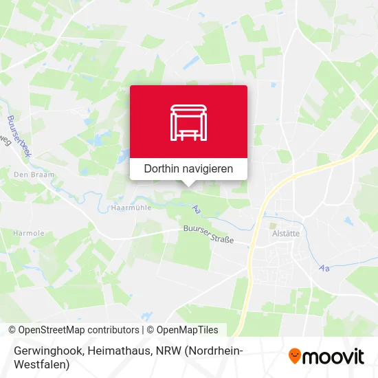 Gerwinghook, Heimathaus Karte