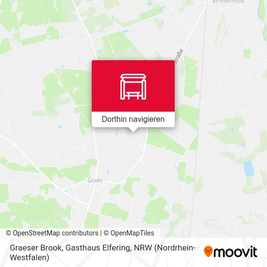 Graeser Brook, Gasthaus Elfering Karte